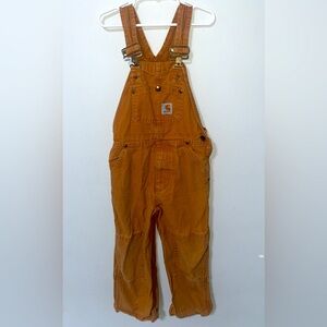 Carhartt Canvas Bibs Size 6